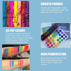 MYUANGO Palette Fusion Couleurs: teintes mats et nacrées pour dégradés nets et longue tenue.
