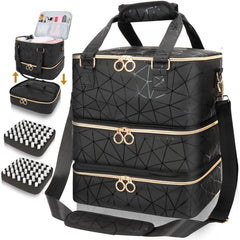 MZTXY Organisateur Vernis 84 bouteilles: grande capacité et rangement clair.