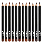 Nabi ensemble crayons contour lèvres brun 12 teintes pour tracé précis et longue tenue