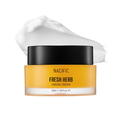 NACIFIC Origine Herbes Fraîches crème hydratante soutient l'hydratation quotidienne.