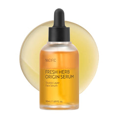 Sérum NACIFIC Fresh Herb Origin – bouteille bi-phase, hydratation équilibrée