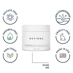 NAELI Crème Rétinoïde Nuit - huiles et beurres nourrissants pour hydratation.