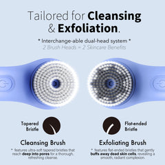 NågaCoola brosse visage rotation trois vitesses pour nettoyage en profondeur