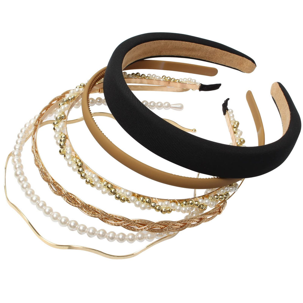 naibirdr bandeau métal doré pour cheveux offre une tenue légère et élégante
