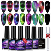 NAIL GIL Vernis œil-chat 9D pour des looks variés et éclatants.