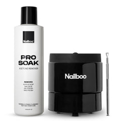 Nailboo kit-dissolvant-acetone-pur-16oz pour retrait à domicile
