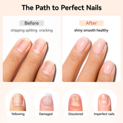 Nailshion soin ongles sans 15 ingrédients formule douce.