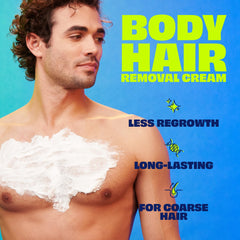 Nair Men Crème Texture Crème Souple: sensation agréable et facile à étaler.