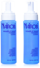 Nairobi Wrapp-it Shine : lotion mousse, brillance instantanée et démêlage facilité.