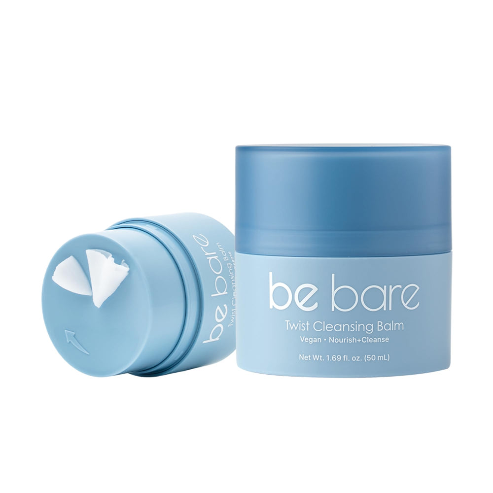 Naisture Bebare: distributeur à rotation pour un démaquillage hygiénique précis.