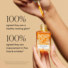 Huile d’argousier Naked & Thriving Rejuvenate, éclat doux et lumineux.