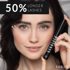 Nanolash serum: formule non irritante pour une utilisation confortable.