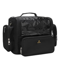 NAONAYA pochette pinceaux transparente avec couvercle, protection anti-poussière et accès rapide.