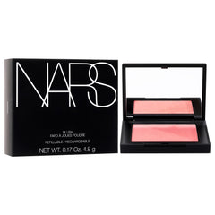 Texture micronisée de NARS Orgasm pour une application douce et soyeuse.