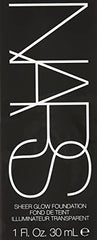 NARS Sheer Glow Foundation teinte Medium Santa Fe — teint uniforme et ajustement subtil