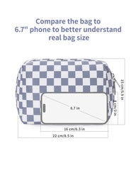 Narwey sac Checkered, tissu résistant à l'eau protège le matériel en déplacement.