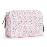Narwey pochette maquillage mini bourgeons fleurs: compacte, légère et parfaite pour le sac.