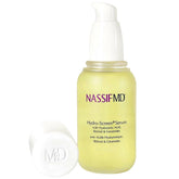Sérum NassifMD Hydro-Screen hydratation durable pour peau douce et repulpée.