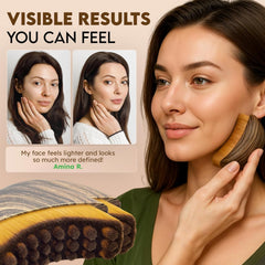Brosse lymphatique Nasteck visage pour stimuler la circulation et un teint éclatant.