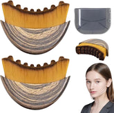Brosse contour lymphatique Nasteck visage, prise ergonomique pour un massage précis.