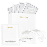 Natener PDRN eye patches applied under the eyes for soothing care