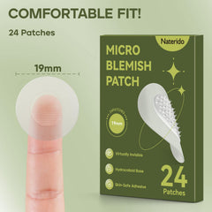 Naterido Patch protection peau délicate : absorbe les impuretés sans irritations.