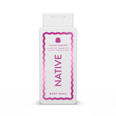Native Body Wash édition Holiday Gumdrop - bouteille-pour, mousse riche et hydratante après la douche.