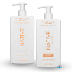 Native conditionneur vanille torrefiee miel - bouteille prête pour routine hydratante