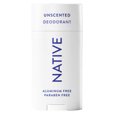 Native Déodorant sans parfum – emballage avant, pratique et discret pour démarrer votre journée.