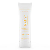 Native Écran solaire FPS30, tube compacte pour une protection durable au quotidien.