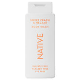 Native Gel Douche Sweet Peach: bouteille élégante et parfum réconfortant
