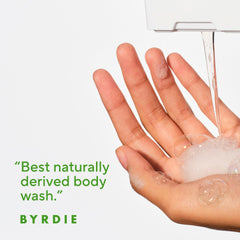 Texture crèmeuse de Native Gel Douche pour une peau douce après chaque douche.
