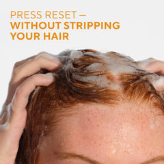 Ingrédients naturels sans sulfates et colorants, respect des cheveux.