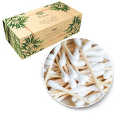 Natulane coton-tiges en bambou, lot de 500, usage quotidien sans plastique