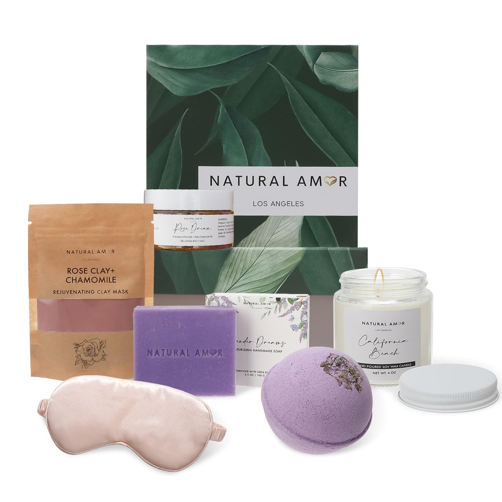 Natural Amor Los Angeles savon lavande fait main, soin sensoriel et peau douce