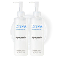 Natural Aqua Gel Cure par Toyo exfolie en douceur le visage et le corps.