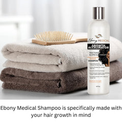 Natural Curves Ebony Shampoo – texture hydratée pour cheveux secs et cassants.