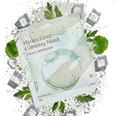 NATURAL DERMA PROJECT Collagen Cica – packshot montrant le masque hydrogel apaisant et rafraîchissant