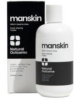 Natural Outcome tonique visage homme – bouteille pour hydratation et clarté du teint.