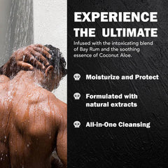 Hydratation intense Coco Aloe, peau nourrie après la douche avec Natural Wunderz.