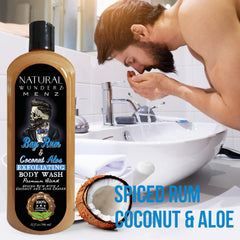 Senteur Bay Rum Coco, expérience douche aromatique et vivifiante.
