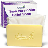 Naturasil Tinea Versicolor Savon barres – emballage prêt à l'emploi pour toute la famille.