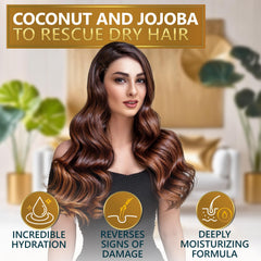 Naturavis Après-Shampoing Coco – bouteille, définition des boucles et douceur