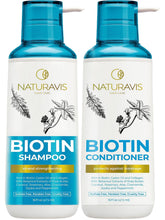 Naturavis shampooing biotine – flacon, volume accru pour cheveux fins.