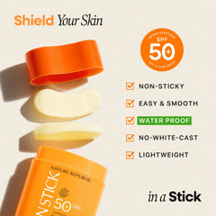 Nature Republic California Aloe Stick solaire format voyage idéal pour les déplacements