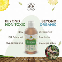 Nature Sustained Shampoing Original, mousse légère pour cheveux propres et hydratés.