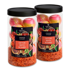 Nature's Beauty bombe-bain orange-gingembre détente spa à domicile