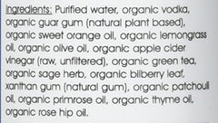 Cheveux teints hydratés et brillants grâce au gel Nature's Brands Herbal Choice.