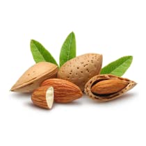 Natures Leaf huile d'amande douce sur cheveux, brillance naturelle et nourrissement.