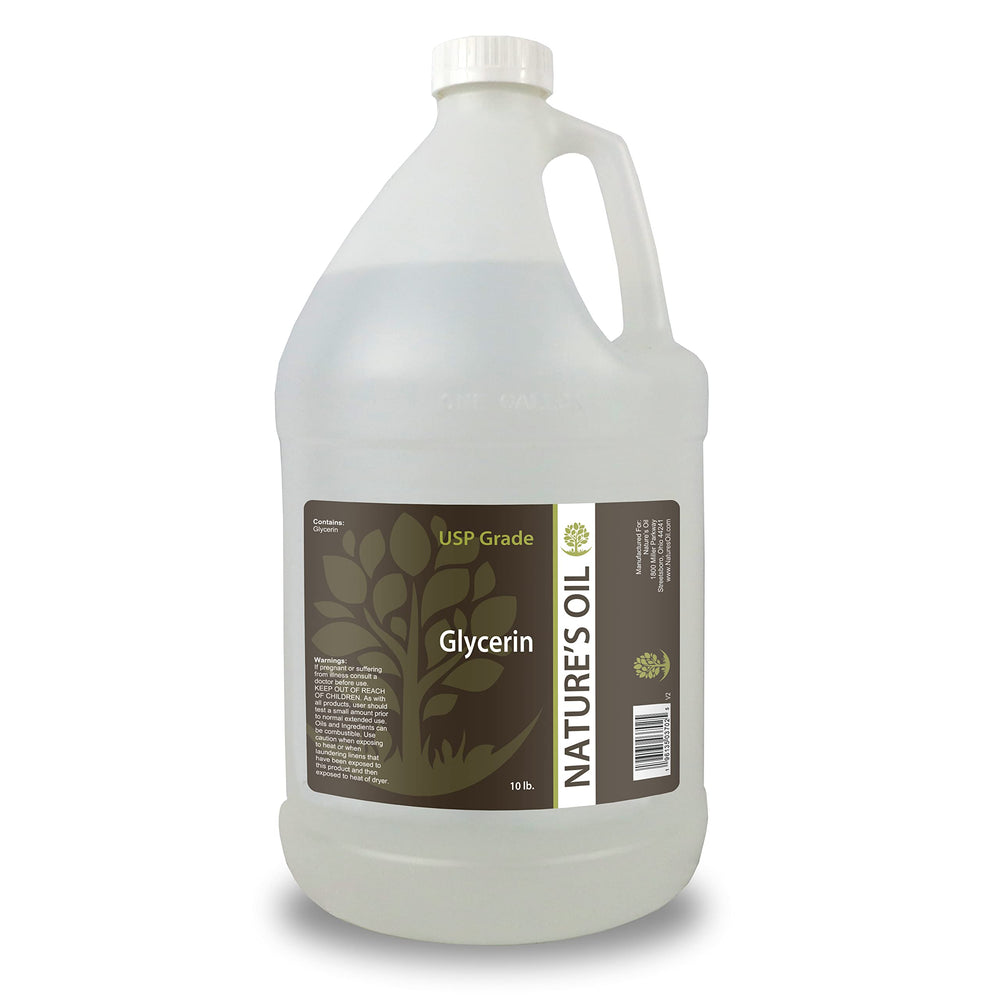 Nature's Oil glycérine végétale 99,7% prête pour hydratation et soins faits maison